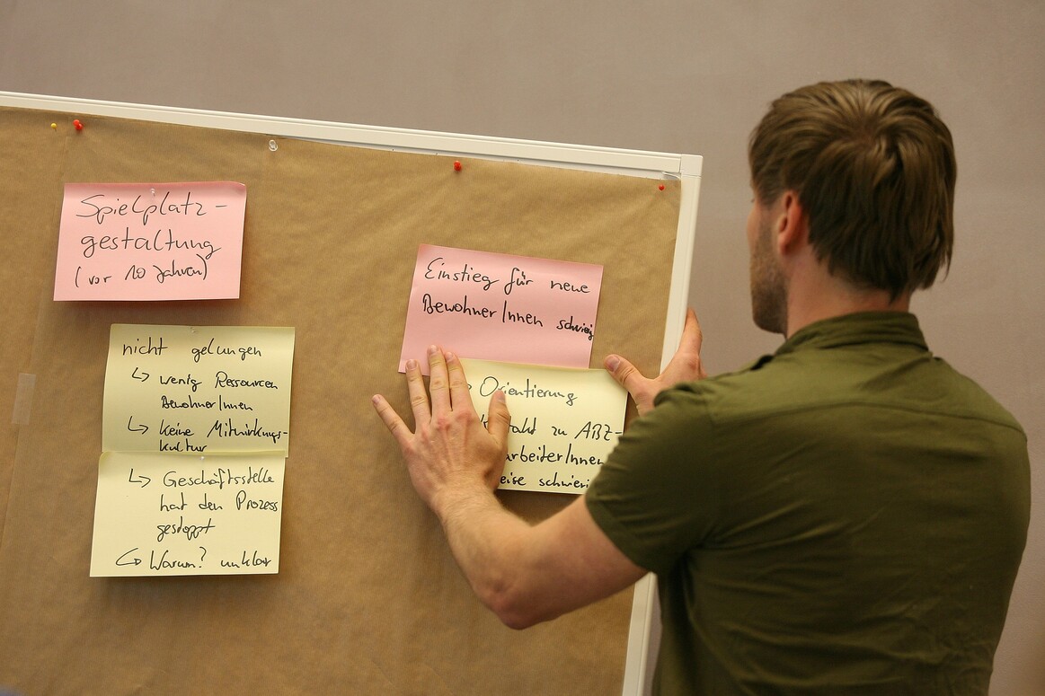 Die Wohnbaugenossenschaft ist ebenfalls eine Schule