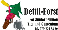 Logo Dettli-Forst Tief und Gartenbau GmbH