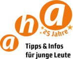 Logo aha - Tipps & Infos für junge Leute