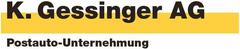 Logo K. Gessinger AG, Postautobetrieb, 7310 Bad Ragaz