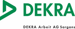 Logo DEKRA Arbeit AG Sargans